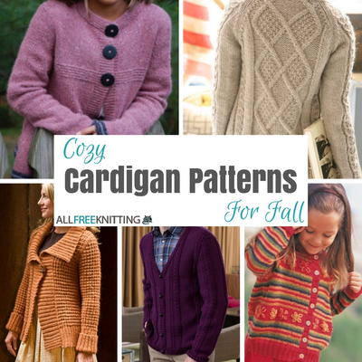 Cozy Cardigan Patterns for Fall: 20 Fall Knitting Patterns