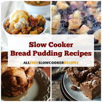 20 Slow Cooker Bread Pudding Recipes