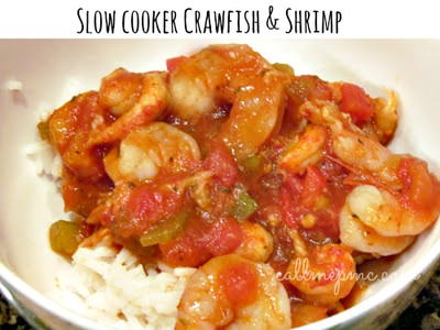 Slow Cooker Crawfish and Shrimp