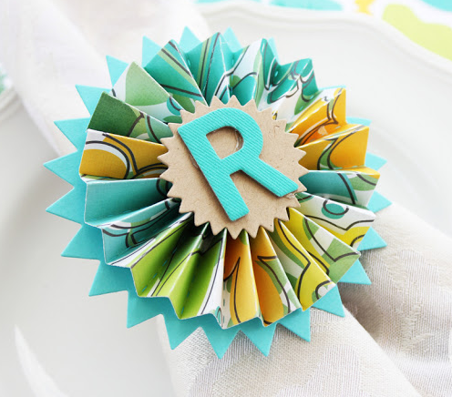 Embellished DIY Napkin Rings