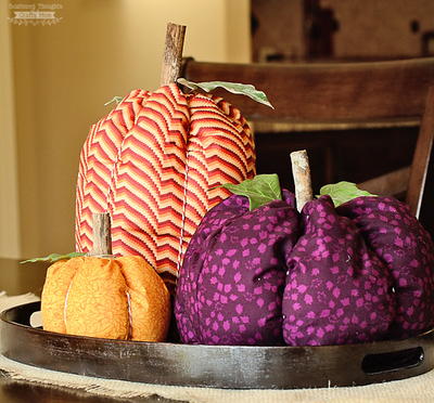 Beginner Fabric Pumpkin Tutorial