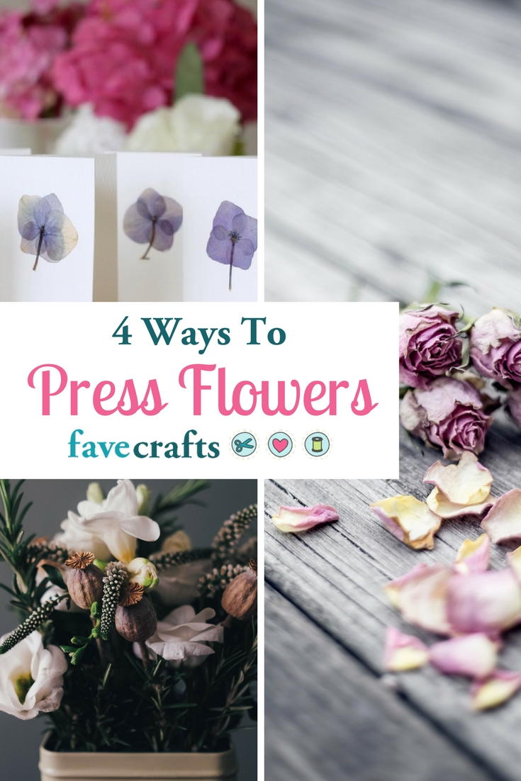 How To Press Flowers - 4 different methods 🌷🌻(Can they press in
