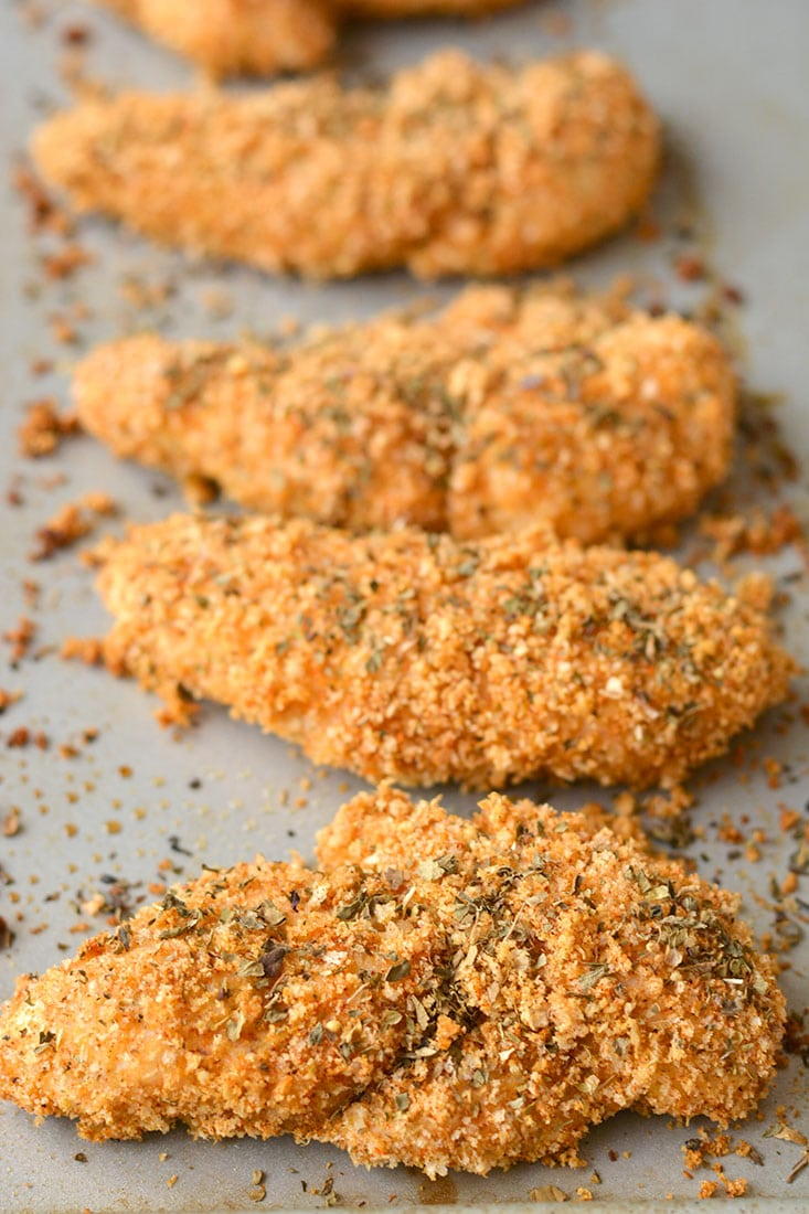 Chicken Tenders Healthy Or Not 10-Minute Healthy Chicken Tenders | FaveGlutenFreeRecipes.com
