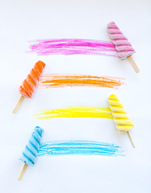Fun Freezer Paint Popsicles