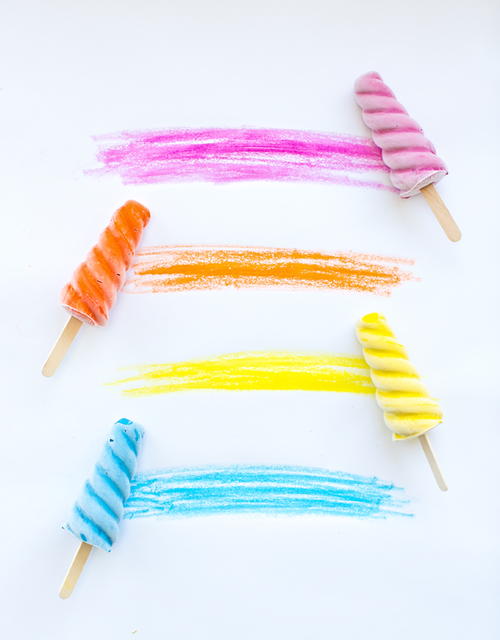 Fun Freezer Paint Popsicles