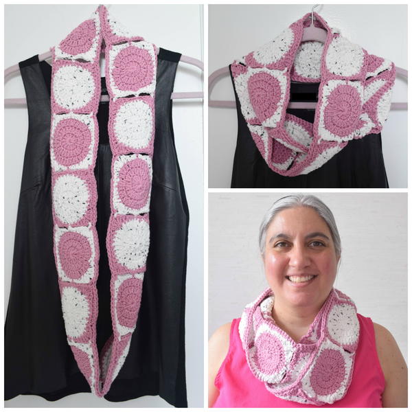 Little Dots, Bit Dots Infinity Scarf