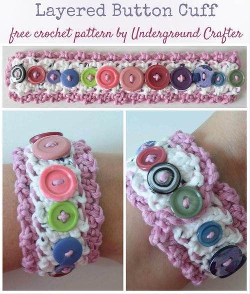 Layered Button Cuff