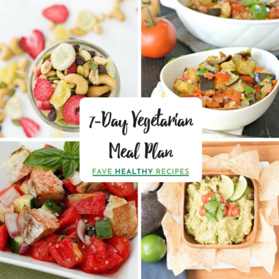 7-Day Vegetarian Meal Plan