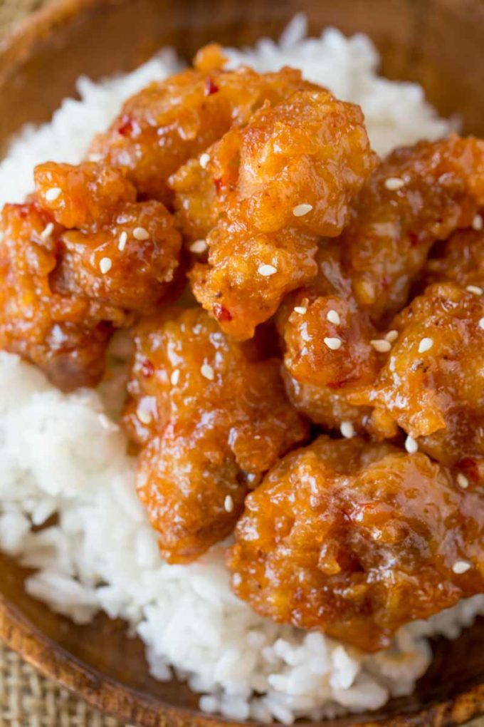 Crispy Sesame Chicken  RecipeLion.com