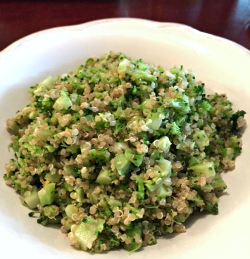 Simple Broccoli Quinoa Salad