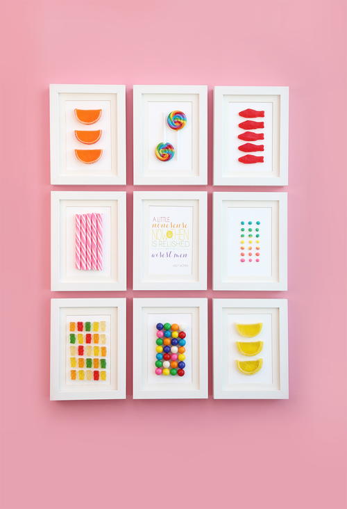 Maddeningly Sweet Framed Candy Maddeningly Sweet Framed Candy
