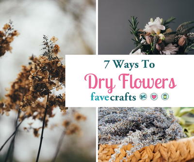 How to Dry Flowers 7 Ways
