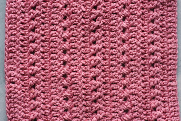 Criss-Cross Tassel Dishcloth | FaveCrafts.com