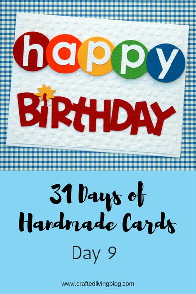 Day 9 of 31 Days of Handmade Cards
