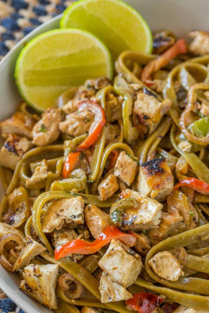 Chicken Tequila Fettuccine | FaveSouthernRecipes.com