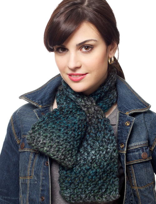 Keyhole Scarf Allfreeknitting Com Keyhole Scarf Allfreeknitting Com