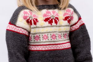 トップス rlipto Heart Fair Isle Knit Pullover Heart Fair Isle Knit Pullover