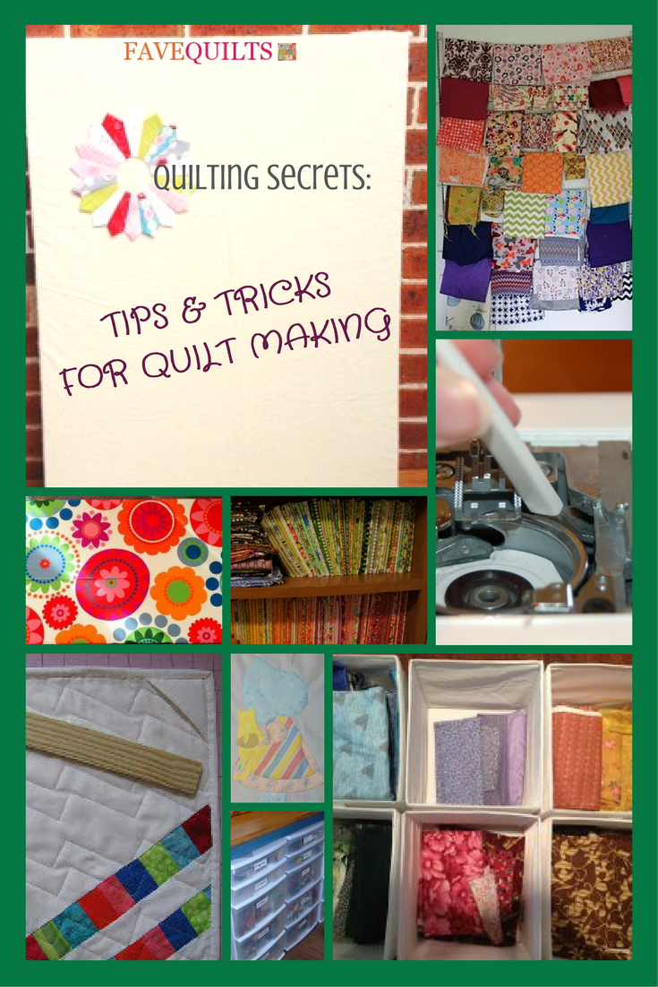 Quilting Secrets 27 Tips and Tricks for Quilt Making Quilting Secrets 27 Tips and Tricks for Quilt Making