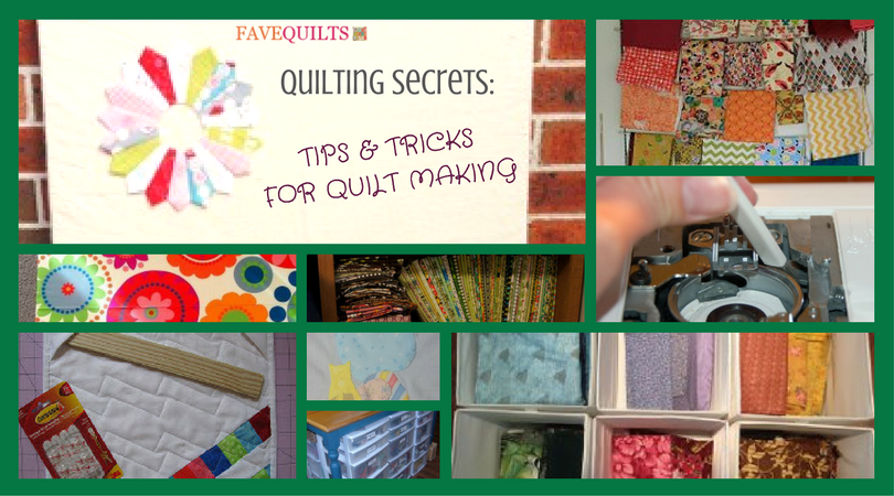  Quilting  Secrets 27 Tips  and Tricks  for Quilt  Making 