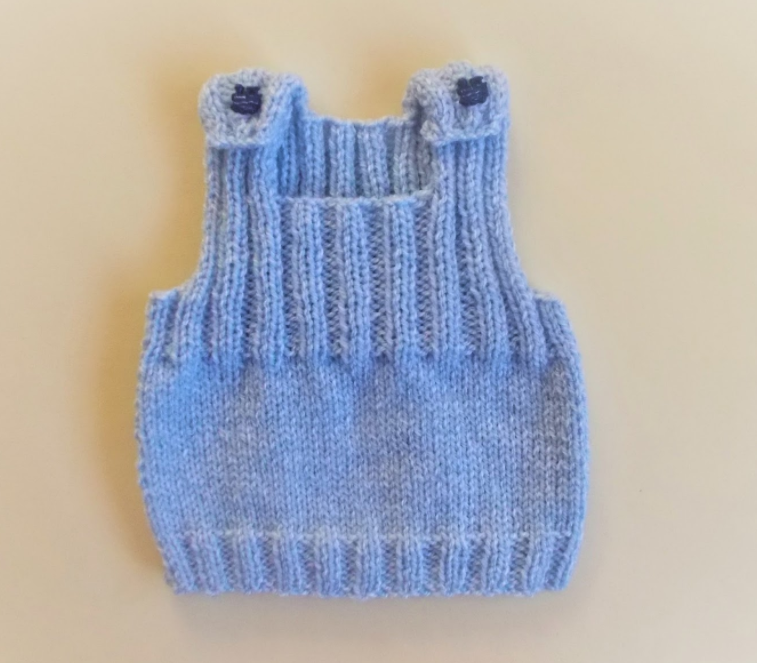 Ribbed Knit Baby Vest Pattern AllFreeKnitting