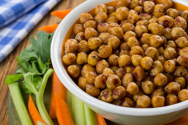 Ranch Roasted Chickpeas