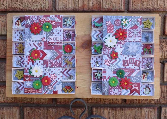 Mini Matchbox DIY Advent Calendar | AllFreePaperCrafts.com