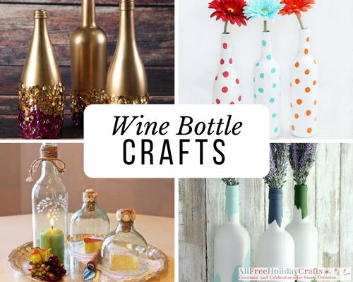 DIY Sea Glass Bottle Craft | AllFreeHolidayCrafts.com