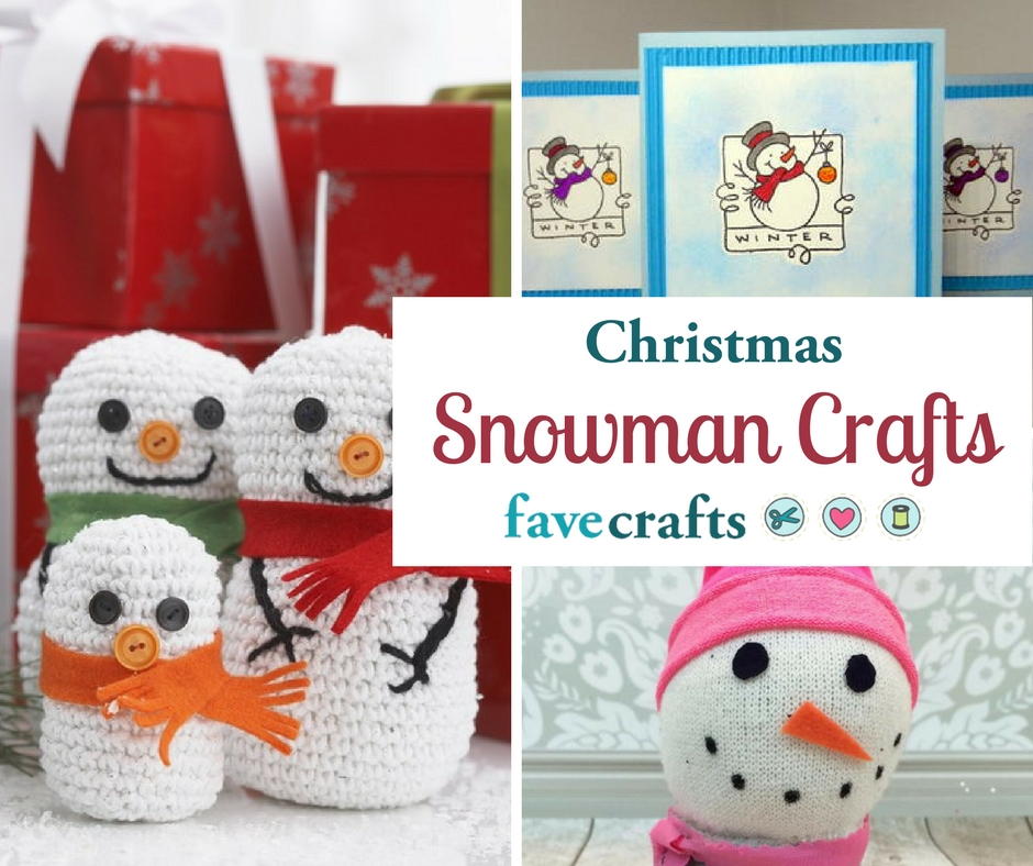 74 Christmas Snowman Crafts for Adults | FaveCrafts.com