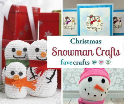 Download Free 74 Christmas Snowman Crafts For Adults Favecrafts Com PSD Mockup Template