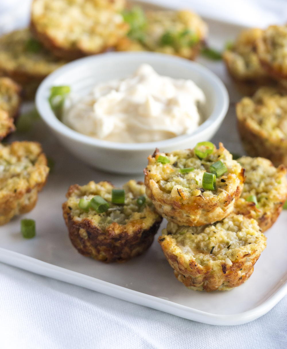 Baked Zucchini Bites-image