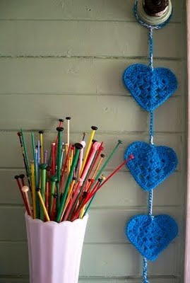 Sweet Small Crochet Hearts