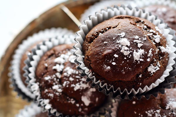 Chocolate Coconut Muffins