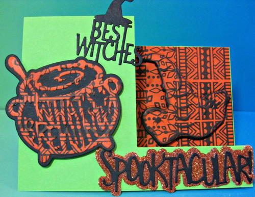 Spooktacular Sidestep DIY Halloween Card