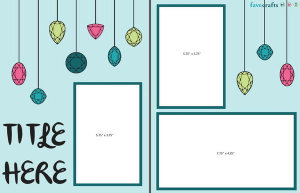 Scrapbook Layout Ideas 5 Scrapbook Templates To Inspire