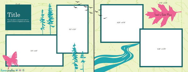 Scrapbook Layout Ideas