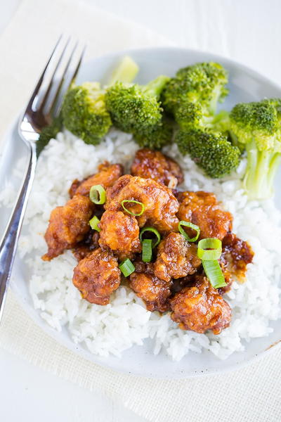Homemade General Tso's Sauce and Chicken