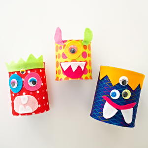 Download Free Monster Crafts Allfreekidscrafts Com PSD Mockup Template
