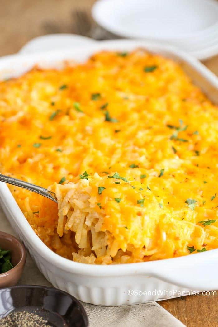Copycat Cracker Barrel Hashbrown Casserole Recipe