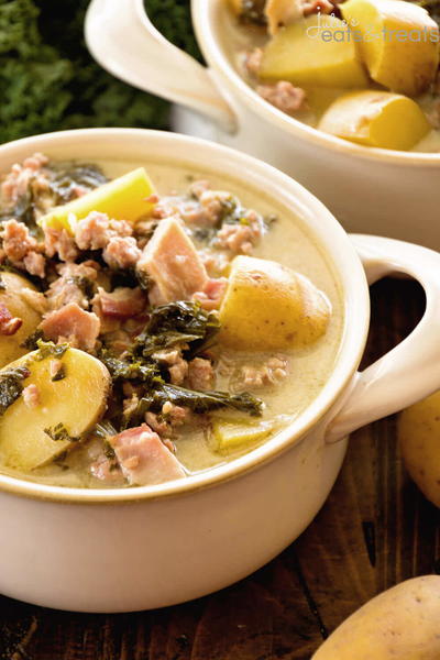 Lighter Olive Garden Zuppa Toscana Recipe