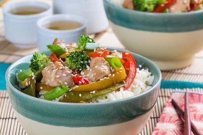 Sheet Pan Chicken Stir-Fry