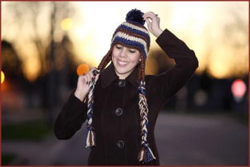 Chunky Pom Pom Hat