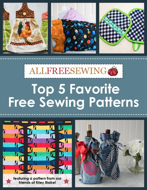 Top 5 Favorite Free Sewing Patterns Free eBook