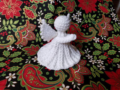 Darling Crochet Christmas Angel Pattern