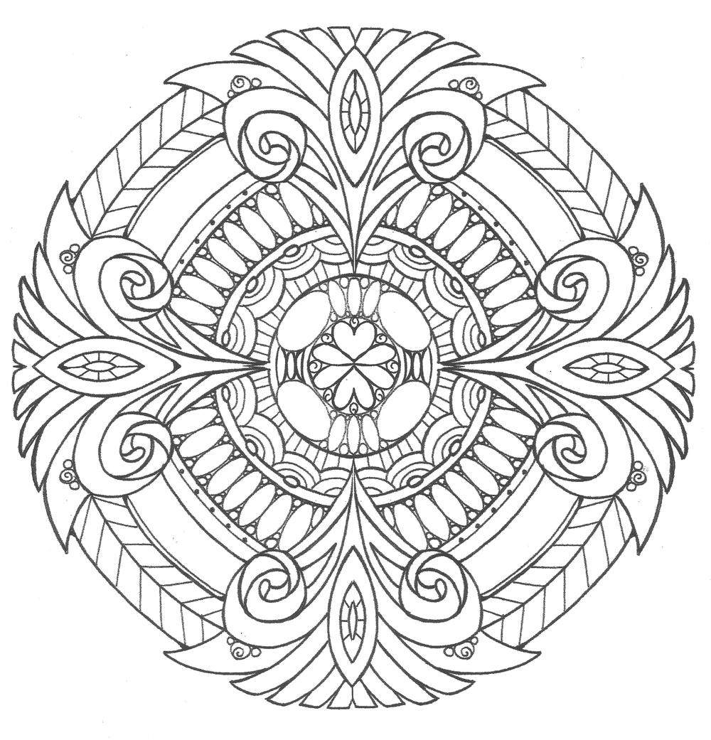 Download Pure Royalty Adult Coloring Page | FaveCrafts.com