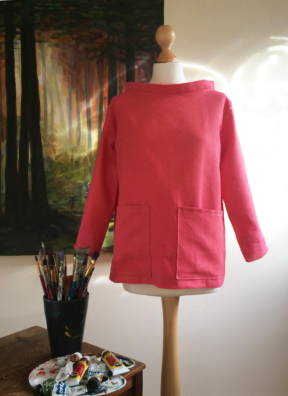 Artist's Smock | AllFreeSewing.com