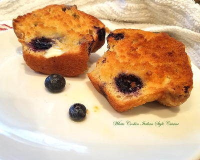 Grilled Blueberry Muffins