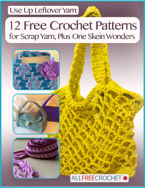 Scrap Yarn Crochet Basket - Scrapbusting Idea!