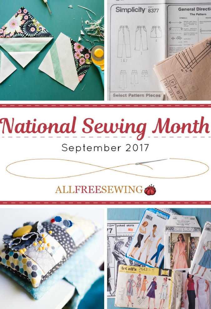 National Sewing Month 2017 