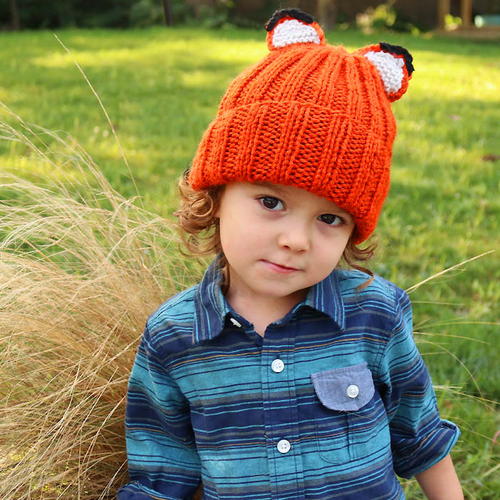 Feeling Foxy Knit Hat