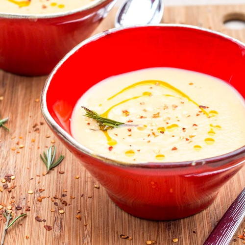 Vegan Creamy Parsnip Soup